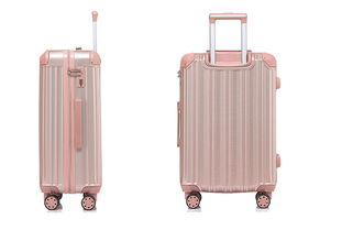 出行新宠 丹爵24寸轻盈品质子母箱，蜂窝纹防刮与万向轮设计引领旅行箱新体验